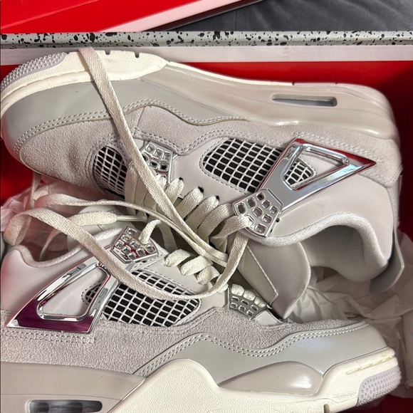 Gray and Silver Sneakers - Picture 11 of 13